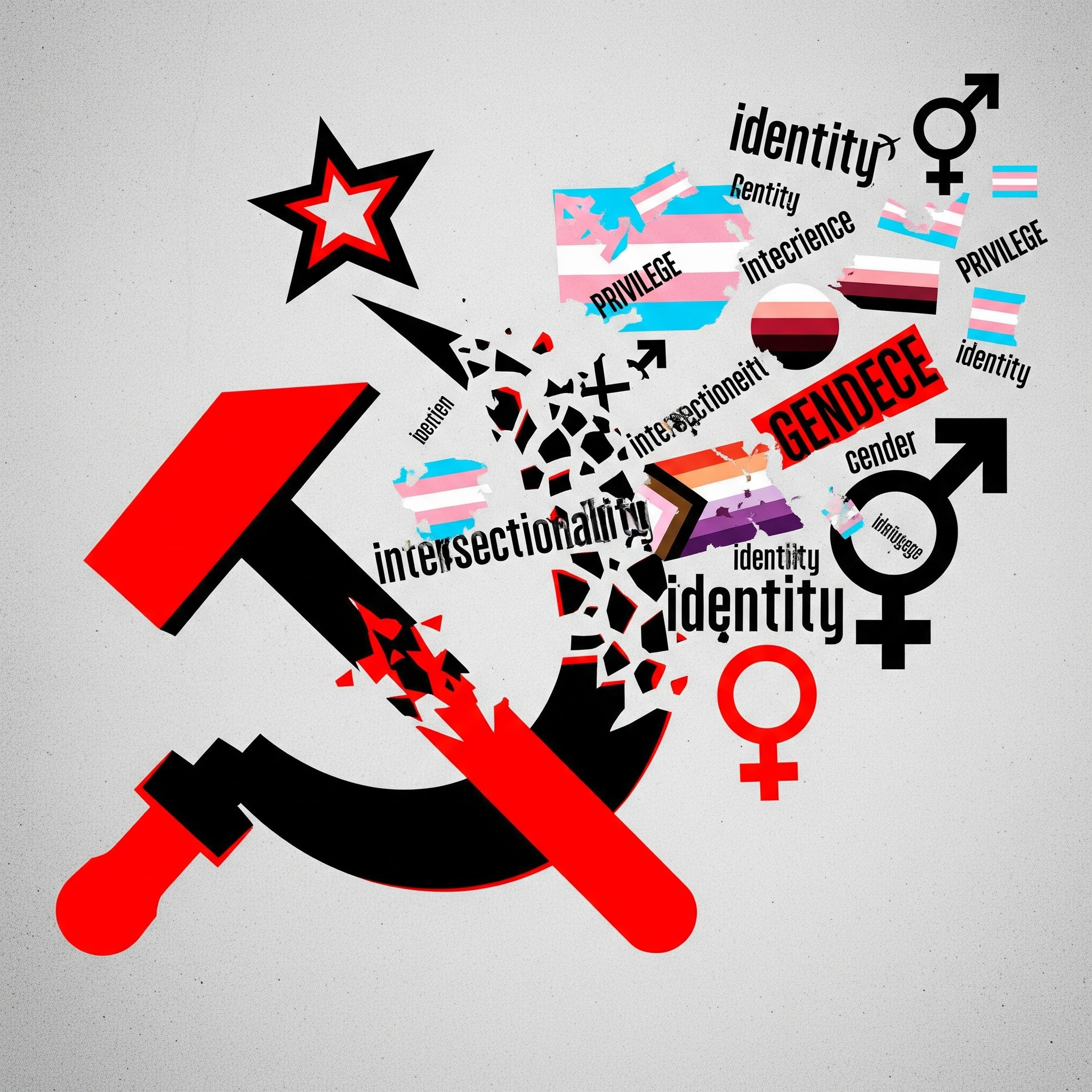 A postmodernist 'Marxism' sees this.