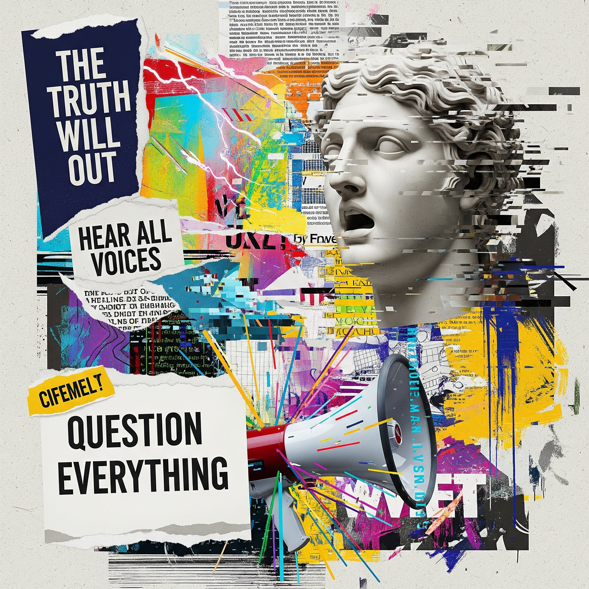 A quill pen and a stack of books, symbolising the power of ideas and free expression.